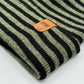 Classic RoRo Cuffed Beanie, Black and Green