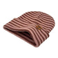 Classic RoRo Cuffed Beanie, Burgundy and Pink