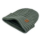 Classic RoRo Cuffed Beanie, Gray and Green