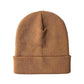 Classic Silent Cuffed Beanie, Camel Brown