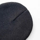 Classic Silent Cuffed Beanie, Charcoal Black