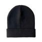 Classic Silent Cuffed Beanie, Midnight Black