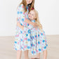 SALE Crazy Daisy 3/4 Sleeve Pocket Twirl Dress