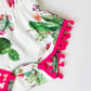 Cute Cactus Pom Pom Romper