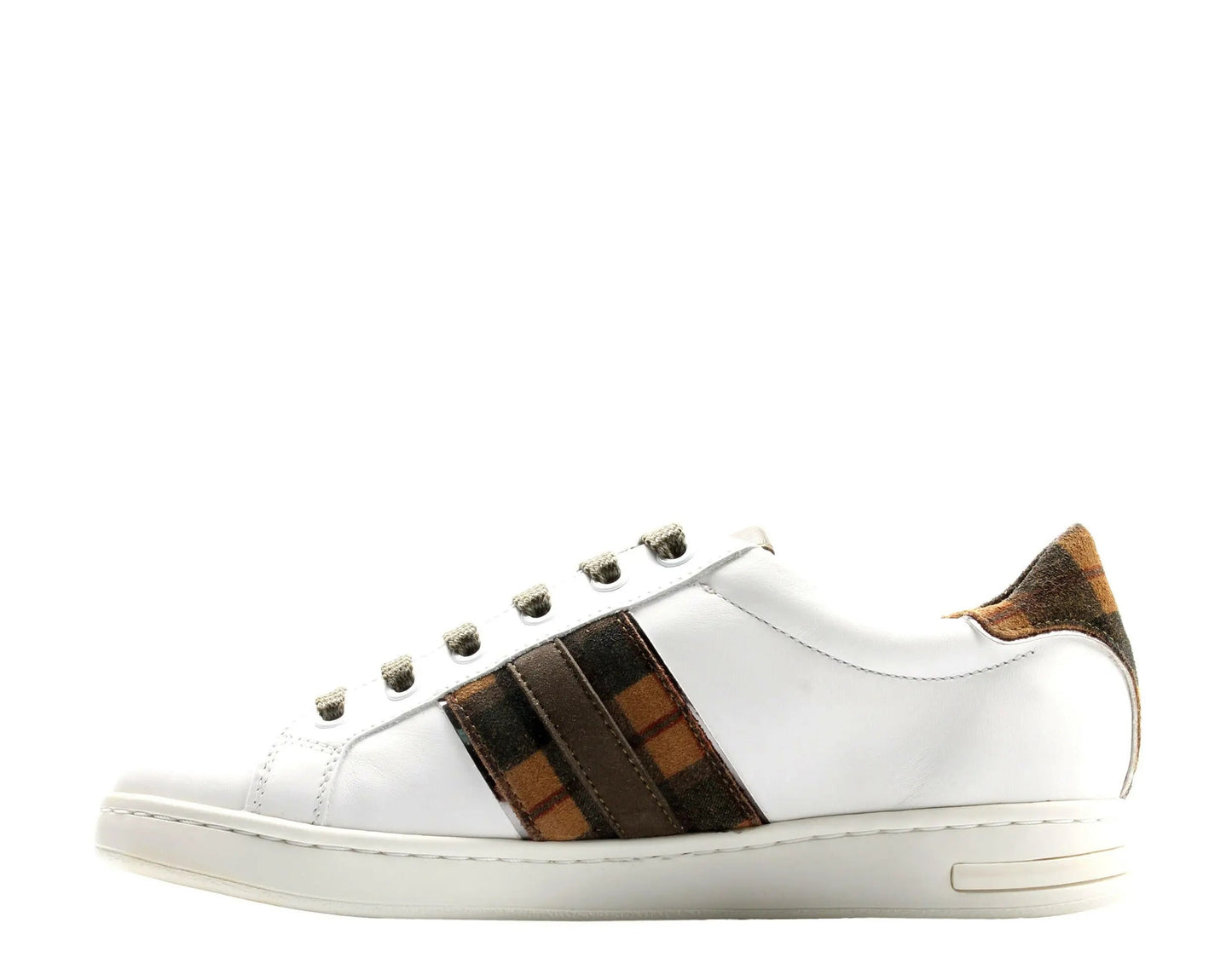 Geox Jaysen Lace-Up Women Sneakers White/Camel
