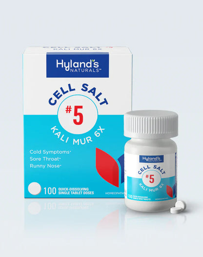 Hyland's Kali Mur 6x Cell Salts for Sore Throats (100 Tablets)