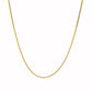 10k Yellow Gold Gourmette Chain 1.0mm (1.00 mm)