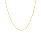 14k Yellow Gold Diamond Cut Rolo Chain (1.10 mm)