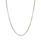 14k White Gold Diamond Cut Cable Link Chain (1.9 mm)