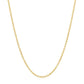 14k Yellow Gold Round Cable Link Chain (1.5 mm)