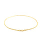 14k Yellow Gold Sparkle Anklet 1.5mm
