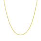 14k Yellow Gold Round Cable Link Chain 1.5mm