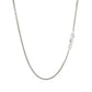 10k White Gold Gourmette Chain  (1.40 mm)