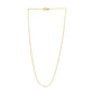 Adjustable Cable Chain in 14k Yellow Gold (0.97 mm)