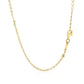 Choker Necklace with Hammered Beads in 14k Yellow Gold