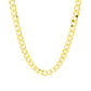 14k Yellow Gold Solid Curb Chain (5.70 mm)
