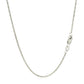 14k White Gold Lumina Pendant Chain (1.00 mm)