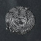 14k White Gold Solid Figaro Chain 1.9mm
