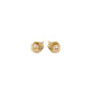 14k Yellow Gold Polished Round Stud Earrings(3mm)
