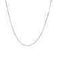 14k White Gold Classic Box Chain (0.60 mm)