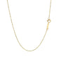 14k Yellow Gold Singapore Chain 0.8mm (0.81 mm)