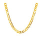 3.6mm 14k Yellow Gold Solid Curb Chain