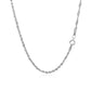 14k White Gold Singapore Chain (1.80 mm)