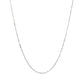 14k White Gold Classic Box Chain (0.45 mm)