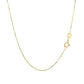 14k Yellow Gold Classic Box Chain 0.6mm