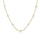 14k Yellow Gold CZ By the Yard Long Links