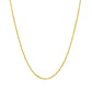 14k Yellow Gold Diamond Cut Cable Link Chain 1.4mm
