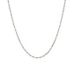 10k White Gold Singapore Chain  (1.10 mm)