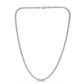 Ice Barrel Chain in 14k White Gold (3.1 mm)