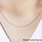 14k Yellow Gold Cable Link Chain (0.50 mm)