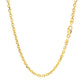 18k Yellow Gold Diamond Cut Cable Link Chain (2.60 mm)
