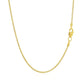 14k Yellow Gold Forsantina Lite Cable Link Chain (1.50 mm)