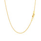 10k Yellow Gold Wheat Chain 1.0mm (1.00 mm)