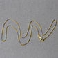 14k Yellow Gold Diamond Cut Cable Link Chain 1.1mm