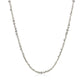 Rhodium Plated 2.2mm Sterling Silver Sparkle Style Chain (2.20 mm)