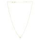 14k Yellow Gold Star of David Necklace