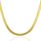 14k Yellow Gold Super Flex Herringbone Chain (4.60 mm)