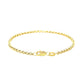 2.3mm 14k Yellow Gold Rolo Bracelet