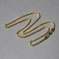 14k Yellow Gold  Light Weight Wheat Chain (2.40 mm)