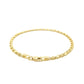 14k Yellow Gold Heart Bracelet (3.00 mm)