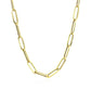 10K Yellow Gold Lite Paperclip Chain (4.20 mm)