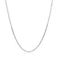 14k White Gold Octagonal Box Chain (1.00 mm)