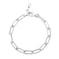 Sterling Silver Wide Paperclip Chain Bracelet (5.90 mm)