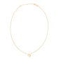 14K Yellow Gold Virgo Necklace