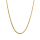 14k Yellow Gold Classic Solid Miami Cuban Chain (3.20 mm)