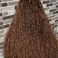 Bohemian knotless custom color (100% humanhair curls) Tara